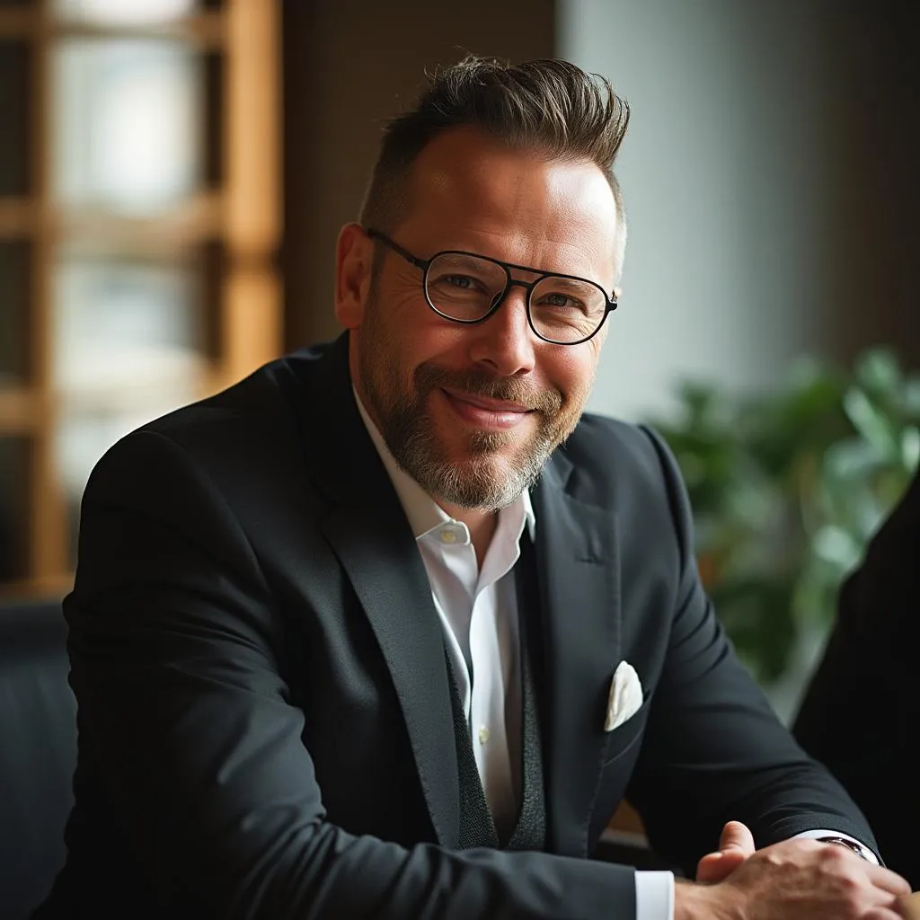 Portrait de Marc Dubois, Chef du Développement Commercial